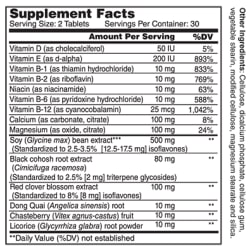 Wellness Works Menopause Support (10108) Supplement Facts