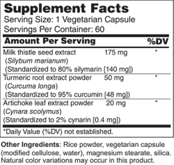 Wellness Works Milk Thistle Plus 175 mg (10110) Supplement Facts