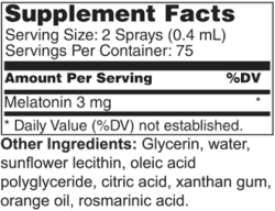 Wellness Works Melatonin Liposomal Spray (10316) Supplement Facts