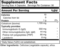 Wellness Works Gut Restorative PRP (10361) Supplement Facts