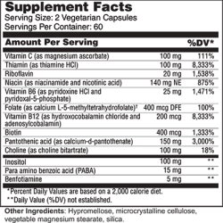 Wellness Works Super B-Complex (10408) Supplement Facts