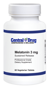 Wellness Works Melatonin 3 mg Sustained Release (10369) Bottle Shot