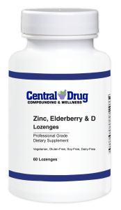 Wellness Works Zinc, Elderberry & D Lozenges (10394) Bottle Shot