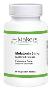 Wellness Works Melatonin 3 mg Sustained Release (10369) Bottle Shot