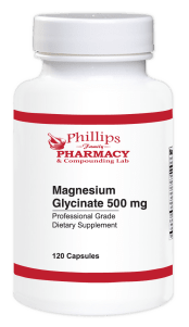 Wellness Works Magnesium Glycinate 500 mg (10400) Bottle Shot