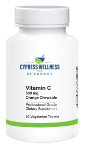 Wellness Works Vitamin C 500 mg Orange Chewable (10156) Bottle Shot