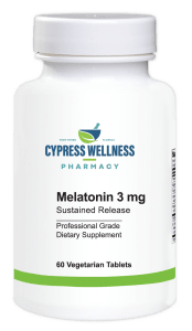 Wellness Works Melatonin 3 mg Sustained Release (10369) Bottle Shot